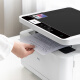 Deli M2000W wireless black and white laser printer for office and home use, printing, copy and scanning all-in-one multi-function student test paper assignment M2000W [wireless remote + multi-function three-in-one] standard configuration