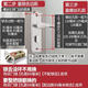 Clcey Door Lock Salle de bain Handle en acier inoxydable serrure sans clé de porte de toilette universelle verrouillage de porte en aluminium Poignée de porte alliage 9898 arc 110 trous sans langue