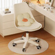 Shuhao Internet celebrity makeup stool for girls' bedroom dressing table chair for home stool backrest light luxury high-end manicure chair for rotating
