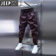 Jeep Spirit2025 Frühlings- und Herbst-Casual Hosen-Hose High-End-Stretch-Hose Trendy Herren dünne schlanke Kleinhose Männer schwarz 31 Empfohlen 125-135jin [Jin entspricht 0,5 kg]