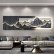 咏幻背有靠山客厅装饰画现代沙发背景墙挂画3d立体山水壁画 A-背有靠山 15042cm遥控灯画接电源220V+遥