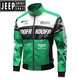 JEEP SPIRIT2025新款男士痞帅机车赛车服摩托车骑行PU皮夹克春秋防风皮衣外套 黑色【688】 3XL 【185-205斤】
