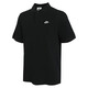 Sitio web oficial de Under Armour Polo oficial Ropa para hombres 2025 Summer Nuevo suelto de algodón de algodón de algodón de algodón de algodón puro FN3895-010/Confort de algodón puro/Negro S (165/84a)