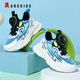 ABC Kids Kids's Shoes para niños y zapatillas de deporte para niños zapatos blancos de verano zapatos casuales de niñas 3527q cielo azul negro 34