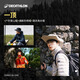 Decathlon Fisherman Hat Outdoor Hiking Mountain Climbing Fishing Sun Protection, Heat-Drying, Breathable, UV Sunlight Light Gray-Sun Protection UPF50+ M (58cm/56-58cm)