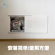Strong electric box cover electric meter box decorative painting multimedia signal box blocking extremely thin push-pull weak minimalist matte left and right push-pull white WiFi model 45*35 covering 40.5*30.5cm