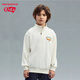 NewBalance NB Clothing pour enfants hommes et femmes enfants 2025 Spring Nouvelle tendance de mode marque Half Turtle Necp Zipper Sweethirt 7ZF13063 7ZF13063-CM CRAME blanc 110 cm
