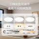Xmsj benutzerdefinierte rechteckige Deckenleuchte Wohnzimmer Licht moderne einfache atmosphärische Zhongshan-Lampen LED-Schlafzimmer Lichter Augenschutz Ra9740 cm quadratische Spektrum-Xiaoai