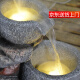 YUANQUANJIA (YUANQUANJIA) step by step to rise the countryside flowing water fountain waterscape rockery fish pond decoration balcony entrance garden courtyard stone ornament 6210 large size - 128*46*165cm length width and height