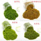 Simulated grass powder handmade moss bonsai wild moss micro landscape rockery diy moss plant paving micro landscape 40g dark brown
