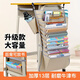Runxin Baohong Student Hanging Book Tasche Schreibtisch Aufbewahrungsbeutel Buch Buch Buchstärke Stehschule Hanging-Tasche Anti-Rutsch groß Kapazität Dicker Upgrade Schreibtischkante Artefakt M6210-Black [5] Verdickte Nr.