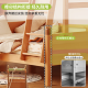 Xiaoqiao Made de madera, toda la madera de madera de madera de madera de madera de madera de madera y litera inferior litera de cama alto y bajo apartamento pequeño litera de litera y cama inferior Madre e hijo Cama Fun Match de almacenamiento para niños # Madera de madera Cama de madera 1350 mm*1900 mm