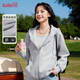 Baleno hooded trendy sweatshirt for women in 2025 spring and autumn new casual small sports cardigan Korean atmosphere clothing