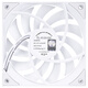 ThermRight (limin) TL-H12015W Motor à six pôles triphasé S-FDB V2 Port de 120 mm Féline d'épaisseur de 150 mm 1900 RPMW 4pin Speed ​​Regulation