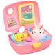 Andere glückliche Hühnerzucht House Simulation Haustier Little Yellow Chicken Toy Girl House 4 Kinder 5 Geburtstag Geschenke Junge süße Kanincheninduktion Version Plüsch Handtasche Induktion klein