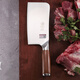 Deng Jiadao Forged 9 Chromium 18 Molybdenum Vanadium Steel Knife Clip Clip de acero Herramienta de cuchillo para el hogar Damas Chef Chef Dazu Longshui Cuchillo especial 931 Cuchilla cortada + 9215 Cuchillo de corte de huesos