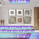 极简抽象装饰画感楼梯间过道背景墙挂画复式loft公寓几何壁画 zsh15861-展现 外框80x80cm纪梵希铝合金框+高