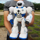 Neue Smart Toys Intelligent Roboter Fernbedienungsprogrammierung Programmierende Erzählungen Smart Toys Jungen und Mädchen Frühschulbildung Big Mokka Roboter Männer und Frauen Red + 2 Sets Ladebatterien