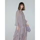 
COCOBELLA tassel streamer lotus leaf big sway Xialaiser dress suspender skirt two-piece set FR7028 pink lily S