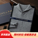 Ordos City Cashmere 100 Herbst- und Winterkaschmirpullover Herrenrunde Hals Einfacher Farbe verdickter Pullover lose und lässig elegant Kamel L.