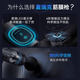 麦瑞克（MERACH）筋膜枪级肌肉按摩器放松器按摩健身震动肌颈膜枪男女生 曜石黑|795g净重|8个按摩头|收纳