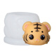 Zi Jiafu Cartoon tridimensionnel Dumplings Animal Festival Festival Silicone Moule maison mignon Pet Pippy Candy Bear Bear Jelly Ice Moule HJ-9859