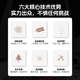 柏翠小方pro3833/3899咖啡机无底手柄意式咖啡萃取58mm三耳不锈钢 柏翠58三耳款-榉木B【不锈钢】
