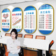 新品公司企业文化展示墙面装饰办公室氛围布置车间员工激励志标语 用心服务每一客 - QT2694-款十 50*100cm【10mm雪晶板+黑色包边