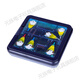 Juego de mesa yuan Ghost Catcher Children Police Catch Thief Training Toy Regalo Boy Girl Puzzle Interacción de padres e hijos Nine series de 18 piezas Conjunto de anillos [Interacción de padres e hijos pensantes
