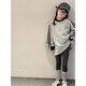 Sweat-shirt pour filles printemps et automne 2025 Shirt de base à manches longues du printemps de nouveau chant pour enfants