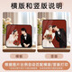 益好 相框摆台洗照片定制相框加照片高清冲印婚纱照挂墙全家福宝宝相片制作水晶相框 大韩水晶【无框满铺+晶瓷膜】【2025新款】 10寸摆台（20*25cm）拍下联系客服