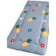 Yusen Yiwu Day Care Mattress 70x170 Student Dormitory Thickened Mattress Foldable Tatami Single and Double Bunk Bunk Sheep Velvet - Gray (Non-Slip) Thickened 6cm 70*170cm Kindergarten