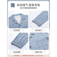 Yalu Men's Pyjamas Spring and Automne Color Color Cardigan à manches longues 2025 Nouveaux vêtements de maison de grande taille pour Usure NSWR-9930 XL [Convient pour 135-155jin [Jin est égal à 0,5 kg]]]