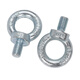 JINGGONG national standard galvanized lifting eye screw GB825 German standard marine mold ring ear lifting bolt M6M8M10M12M14 national standard M12 (recommended load bearing 0.5 tons) (2 pieces)