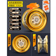 Jingsen Yoyo Children's Toys Special Yoyo Live Sleep Automatic pivotant Yoyo Bénéficateur Boy Améliore alliage Heavy Yoyo [Tulu Gold]