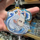 Keychain: Demon Child Gift Peripheral Bell Nezha acrylique Cartoon Star School Sac SEA Pendent 1 Set 6 [6 Modèles moyen]