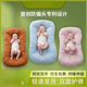 Ai Style Portable Baby Bed-in-Bed Crib Uterus Bionic Bed Newborn Anti-jumping Anti-Stress Sleep Pota Blue-Zhenxiang Double-sided Breathable Fabric + Anti-head Deflection