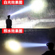 
Bright General's strong bald headlight 200,000 lumens piercing cannon 3,000 meters P90 charging super bright head-mounted lighting mine light flashlight 9925-White light upgraded quad-core P100-Battery 12-