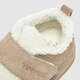 Ying's YEEHOO shopping mall same style children's shoes autumn and winter warm imitation sherpa casual shoes baby toddler shoes cream 23 feet long 13.3-14.5/inner length 14.7
