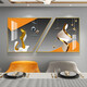 
Light luxury restaurant decoration painting modern simple dining room hanging painting dining table background wall creative combination crystal porcelain painting TXMG12119 60*70*2/two combination 60*120 elegant black 3