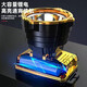 Phare Ayubu lumière jaune pénétre les eaux profondes de pêche nocturne légère jaune clair lumière forte légère lampe de poche rechargeable légère camping extérieur p9 pénétration