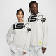 耐克（NIKE）官方ISPA男女长袖上衣情侣纯棉休闲运动叠搭舒适FJ7375 053暗泥灰/黑 M