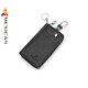 Scarecrow Key Bag Men's Large Capacity Multifunctional Universal Car Keychain Waist Hanging Real Pickup Bag Two-in-One Black New Edition