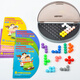 Inteligencia Desarrollo de la piramidal Inteligencia Magia Bead Los juguetes de entrenamiento de pensamiento lógico de los niños Juguetes Día del Día de los Niños Magia Magia Bead 6 (1348 Preguntas E-Libro)