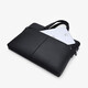 
King Paul (WILLIAMPOLO) brand men's handbag head layer cowhide briefcase laptop bag business trip men's bag gift black - 38.5*28cm 15 inches [head layer cowhide]