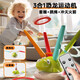 Mama Bao Twin Baby Children's Corde à sauter la machine à sauter des enfants Parent-Child interactif Outdoor Sports Sports Foot Pédale Rocket Rocke 2025 Gift Birthday