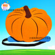 Children's headwear vegetable props kindergarten performance story stage textbook drama pumpkin headgear cabbage hat eggplant pumpkin - non-woven headwear 1 piece