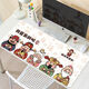 Fulu Shoucao Mouse Pad Extra Large Mome Momest Table Table Table Poud ordinable PAVE LAVABLE PAD CLAVIER OFFICE QT-3878 / TARI