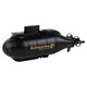 Fernbedienung Mini Sechs-Wege-U-Boot Elektrische drahtlose Fernbedienung Nuklear U-Boot-Modell Wasserspiel Kinder-Sommerspielzeugboot Schwarzes Fernbedienungskontrolle Nuklear U-Boot 331m offizielle Standardkonfiguration