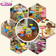 BAOI Children's Drum Toys Beat Musical Instruments Baby Music Jazz Drum Electronic Piano Beginners 1-3-6 years old 1601 Orange